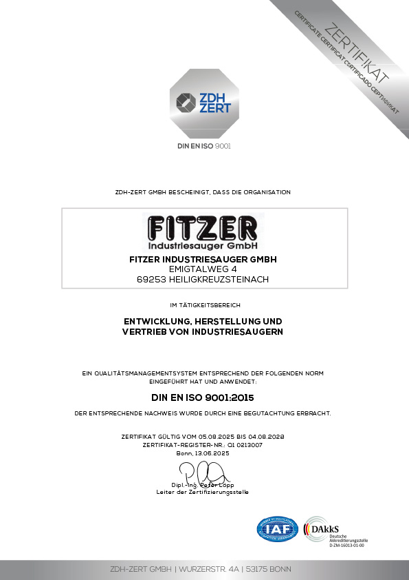 DIN EN ISO 9001:2015